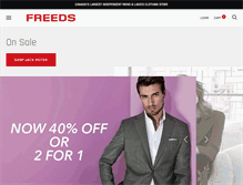 Tablet Screenshot of freeds.com